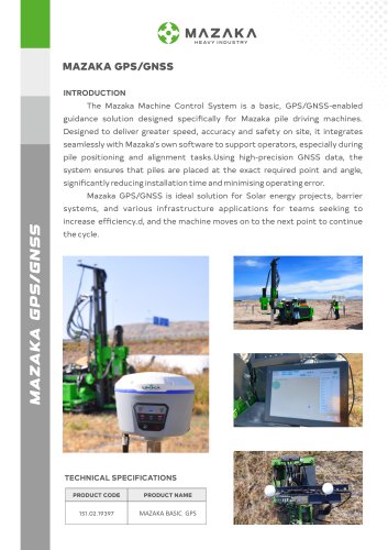 MAZAKA GPS/GNSS