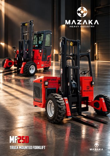 MF25 Truck-Mounted Forklift