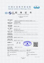 Calibration Certificate of DXHC10-100 Helmholtz Coil-1