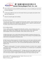 Instruction Manual of DX-II Vacuum Melt Spinner-10