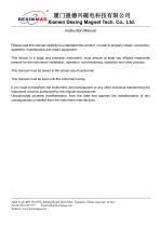 Instruction Manual of DX-II Vacuum Melt Spinner-2
