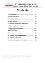 Instruction Manual of DX-II Vacuum Melt Spinner-3