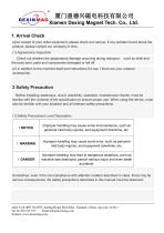 Instruction Manual of DX-II Vacuum Melt Spinner-4