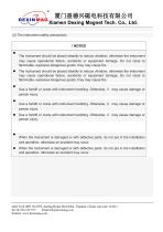 Instruction Manual of DX-II Vacuum Melt Spinner-5