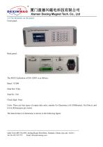 User Manual of DX-1205F Gaussmeter-5