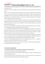 User Manual of DX-320HC Coercive Force Meter-15
