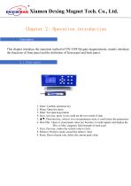 User Manual of DX-330F Fluxgate Magnetometer-7