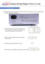 User Manual of DX-330F Fluxgate Magnetometer-9
