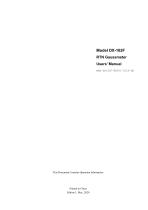 User Manual of DX102F Portable AC and DC Gauss Gauge