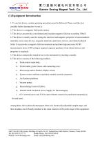 User Manual for DX1PS3 Magnetic Field Probe Station-2