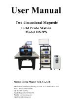 User Manual for DX2PS Two-dimensional Magnetic Field Probe Station-1