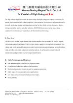 User Manual of DXAM-2KV High Voltage Power Amplifier-2