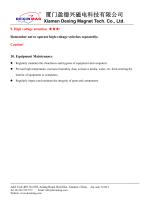 User Manual of DXAM-2KV High Voltage Power Amplifier-6
