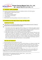 User Manual of DXMM-20C20 Pulse Magnetizer-2
