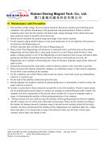 User Manual of DXMM-20C20 Pulse Magnetizer-3