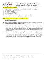 User Manual of DXMM-20C40 Impulse Magnetizer-2