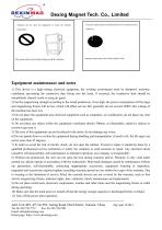 User Manual of DXMM-20C80 Magnetizer-3