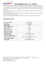 User Manual of DXMM-20C80 Magnetizer-4
