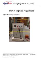User Manual of DXMM-20C80 Magnetizer-5