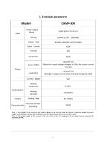 User Manual of DXMP-300 Power Supply-5