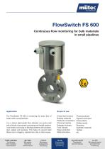 FlowSwitch FS 600 - 1