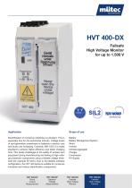 Voltage Transmitter HVT 400-DX