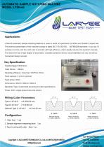 automatic sample notching machine+laryee+LYSN-45-1