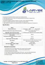 LARYEE cement compression and flexural testing machine CCFT-300-2
