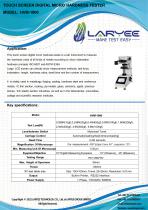 LARYEE micro vickers hardness tester HVM-1000-1