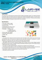 LARYEE TABLET & CAPSULE HARDNESS TESTER LY-TC220-1