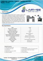 laryee+ Torsion Testing Machine TE14 series