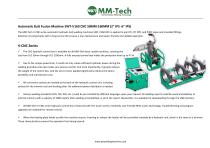 Automatic Butt Fusion Machine SWT-V160 CNC 50MM-160MM (2" IPS-6" IPS)-1