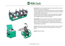 Automatic Butt Fusion Machine SWT-V160 CNC 50MM-160MM (2" IPS-6" IPS)-4