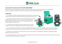 Automatic Butt Fusion Machine SWT-V200 CNC 63MM-200MM-1