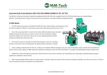 Automatic Butt Fusion Machine SWT-V315 CNC 90MM-315MM (3" IPS -10" IPS)-1