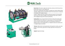 Automatic Butt Fusion Machine SWT-V315 CNC 90MM-315MM (3" IPS -10" IPS)-4