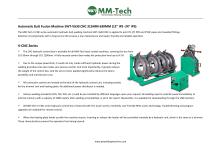 Automatic Butt Fusion Machine SWT-V630 CNC 315MM-630MM (12" IPS -24" IPS)-1