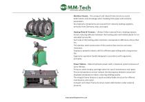 Hydraulic Butt Fusion Machine SWT-V630 SHP 315MM-630MM (12" IPS - 24" IPS)-3