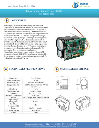 905nm Laser Rangefinder-3500