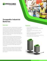 Swappable Industrial Batteries - 1