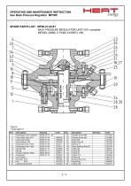 GAS BACK PRESSURE REGULATOR TYPE MF50R-8