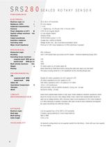 SRS Sealed Rotary Sensors - 4