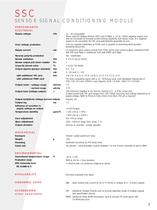 SSC Sensor Signal Conditioning Module - 3