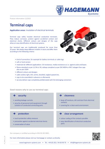 terminal cap for battery terminal, HAG 5111/5112