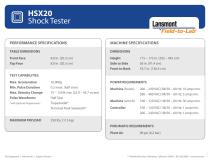 HSX45 High speed (extreme) shock test system-8