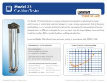 Model 23 Cushion shock test system-1