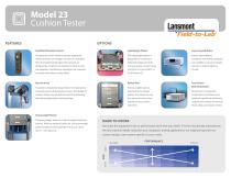 Model 23 Cushion shock test system-2