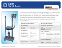 Model 65/81 - Shock test system