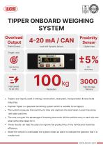 Tipper Onboard Weighing System - 1