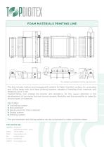 FOAM MATERIALS PRINTING LINE - 1